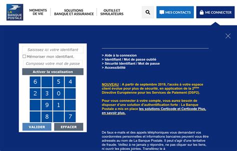 banque postale association mon compte.
